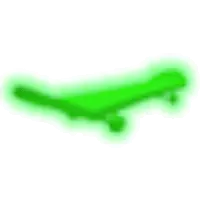 Neon Green Skateboard